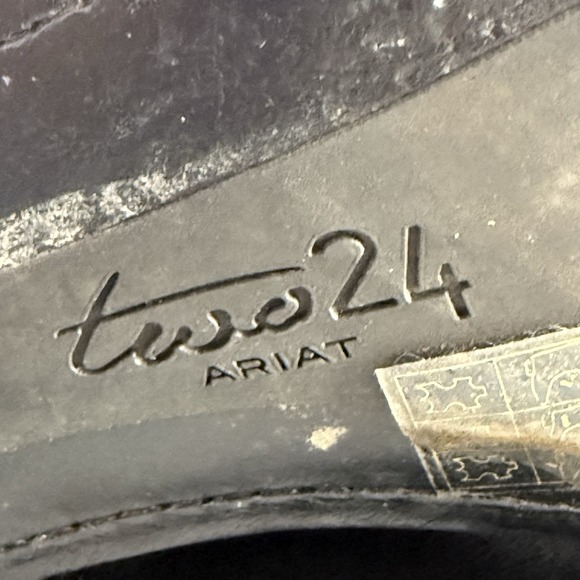 Ariat Benissa Black Leather Bootie Women's Size 11 Made In Spain $399 - Picture 10 of 12